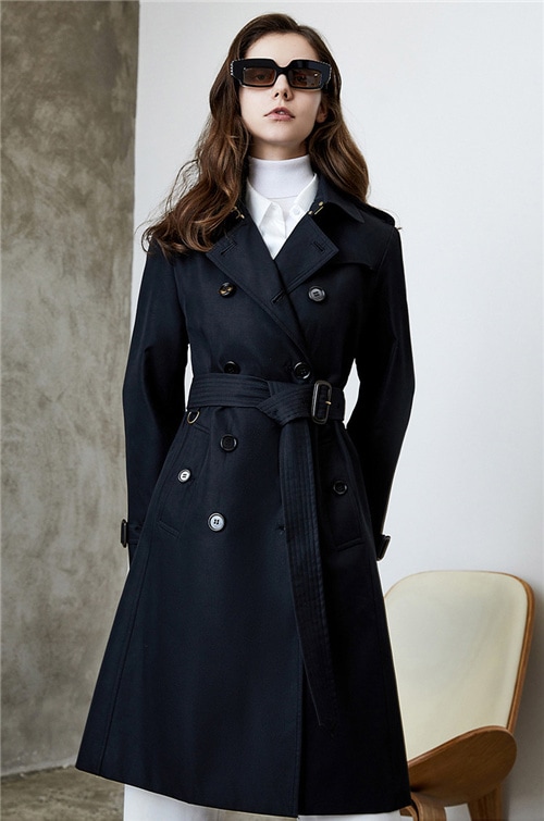 トレンチコート レディース 春 秋 薄手 コート レディース ロング