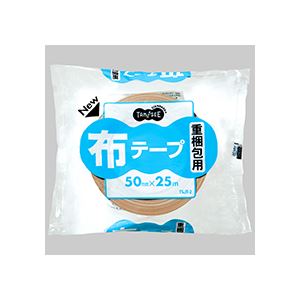 TANOSEE 布テープ 重梱包用 50mmx25m 1セット（90巻）