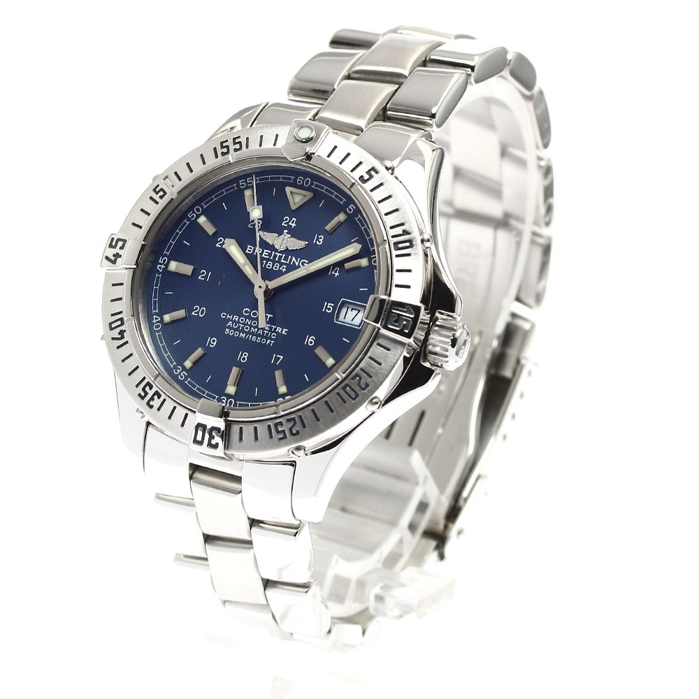 ブライトリング BREITLING A17350 コルトオーシャン デイト 自動巻き メンズ 良品 _899492【中古】