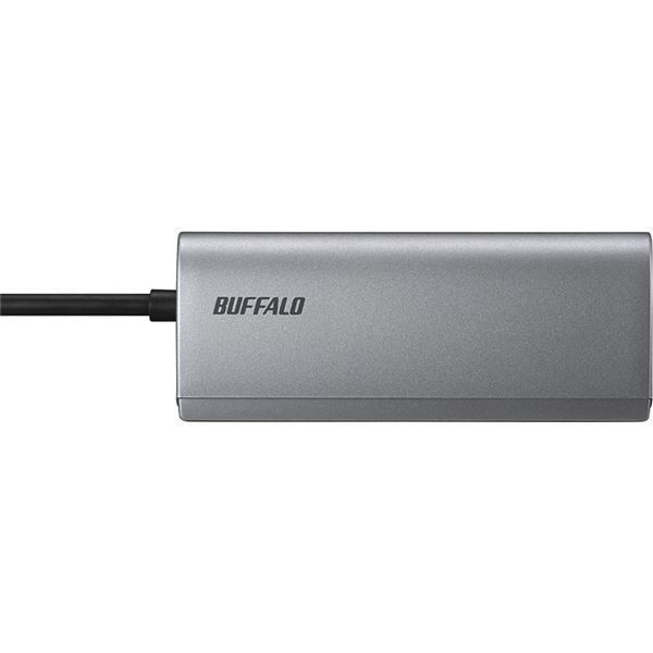 バッファロー USB Type-C接続 ドッキングステーション PD対応 HDMI出力 シルバー LUD-U3-CGHDSV