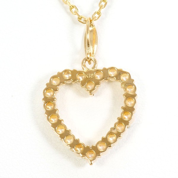 K18 18金 YG イエローゴールド ネックレス パール(真珠) 約45cm ジュエリー 中古 K18 18金 YG イエローゴールド ネックレス パール(真珠) 約45cm ジュエリー 中古