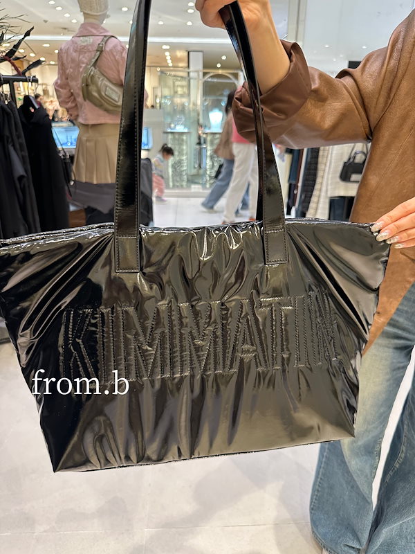 無料配送 ★Matin Kim★ MATIN BIG PUFFER BAG KIM MATIN】STITCH BIG PUFFER BAG (Matin Kim/ショルダーバッグ