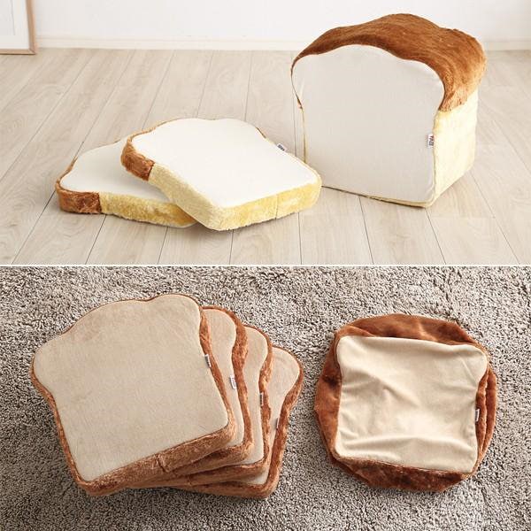 Qoo10] クッション 座布団 おもしろ パン 食パ