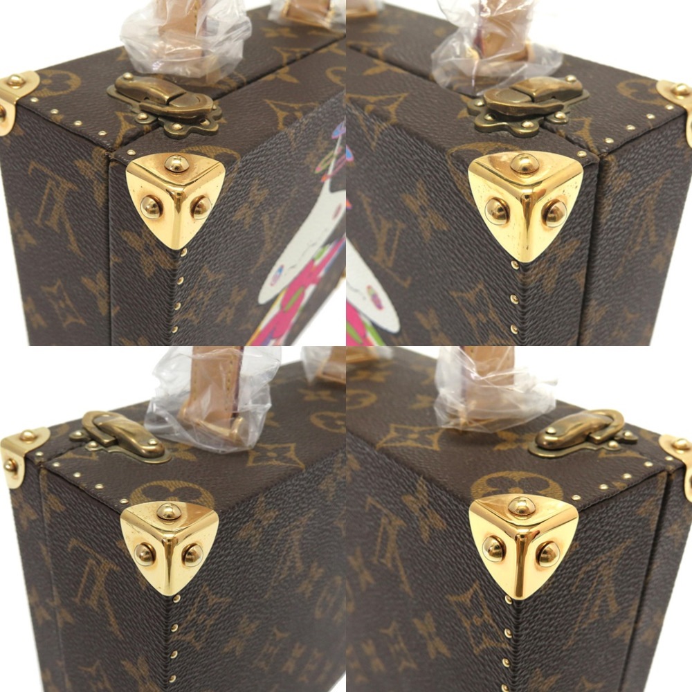 新品同様 オニオンヘッド ジュエリーボックス モノグラム 村上隆コラボ M92476 ハンドバッグ モノグラムキャンバス/モノグラムキャンバス ブラウン LV 0007【中古】 レディース 新品同様 オニオンヘッド ジュエリーボックス モノグラム 村上隆コラボ M92476 ハンドバッグ モノグラムキャンバス/モノグラムキャンバス ブラウン LV 0007【中古】 レディース