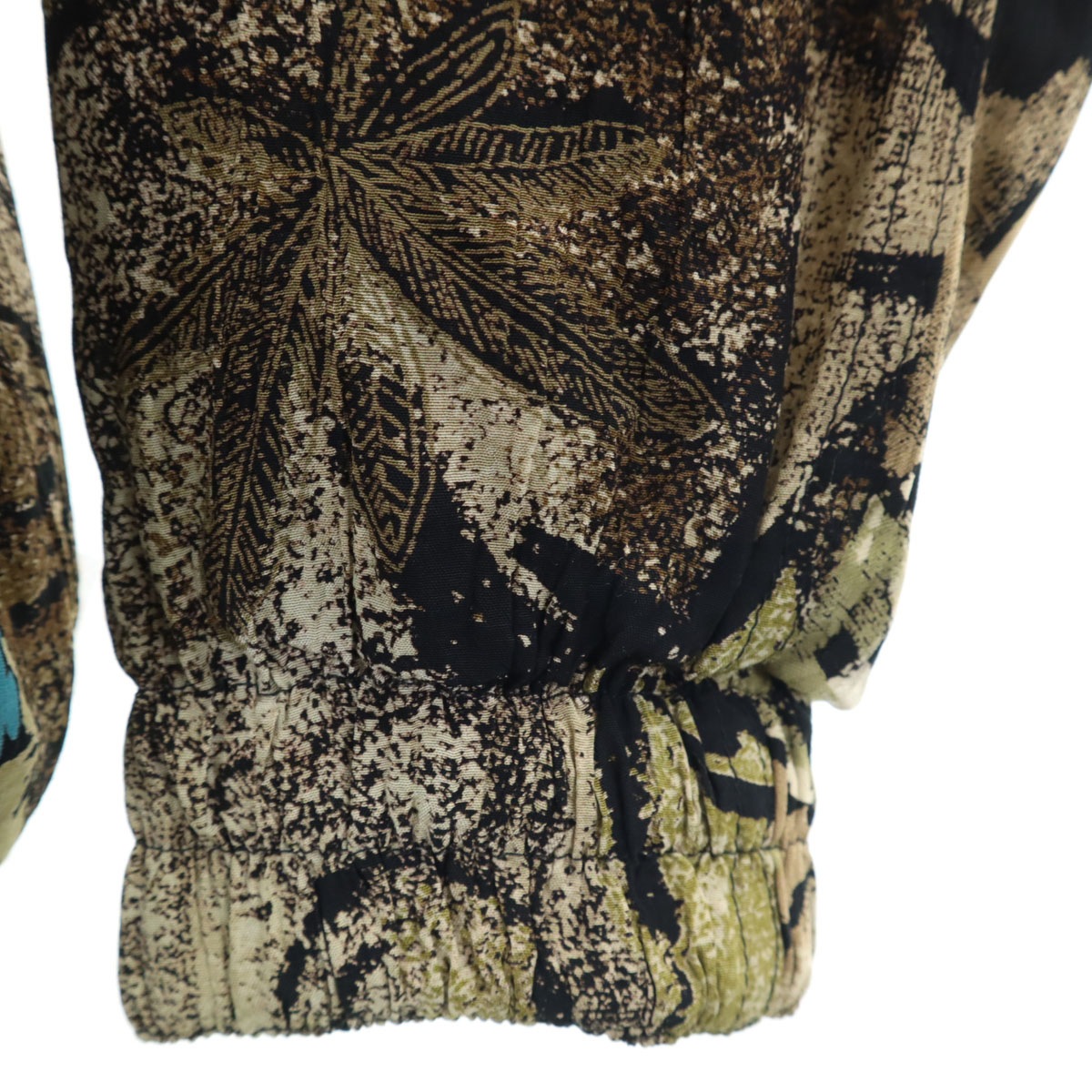 GERRY WEBER 80s 90s オールド 西ドイツ製 総柄 ブルゾン 36 ベージュ