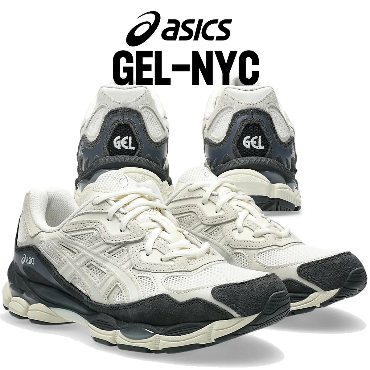 ゲル NYC ホワイト スモークグレー 1203a383-111 ゲル NYC ホワイト スモークグレー 1203a383-111