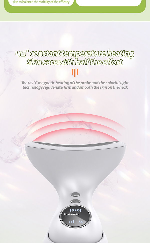 Qoo10] EMS首美顔器小顔V顔美顔器 首フェイス