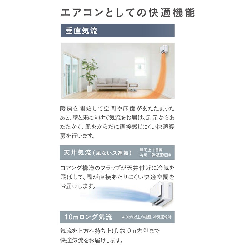 S633ATSP-G エアコン おもに20畳 SXシリーズ risora リソラ ミントグリーン ルームエアコン 自動運転　清潔 除湿　消し忘れ防止 2023年 モデル