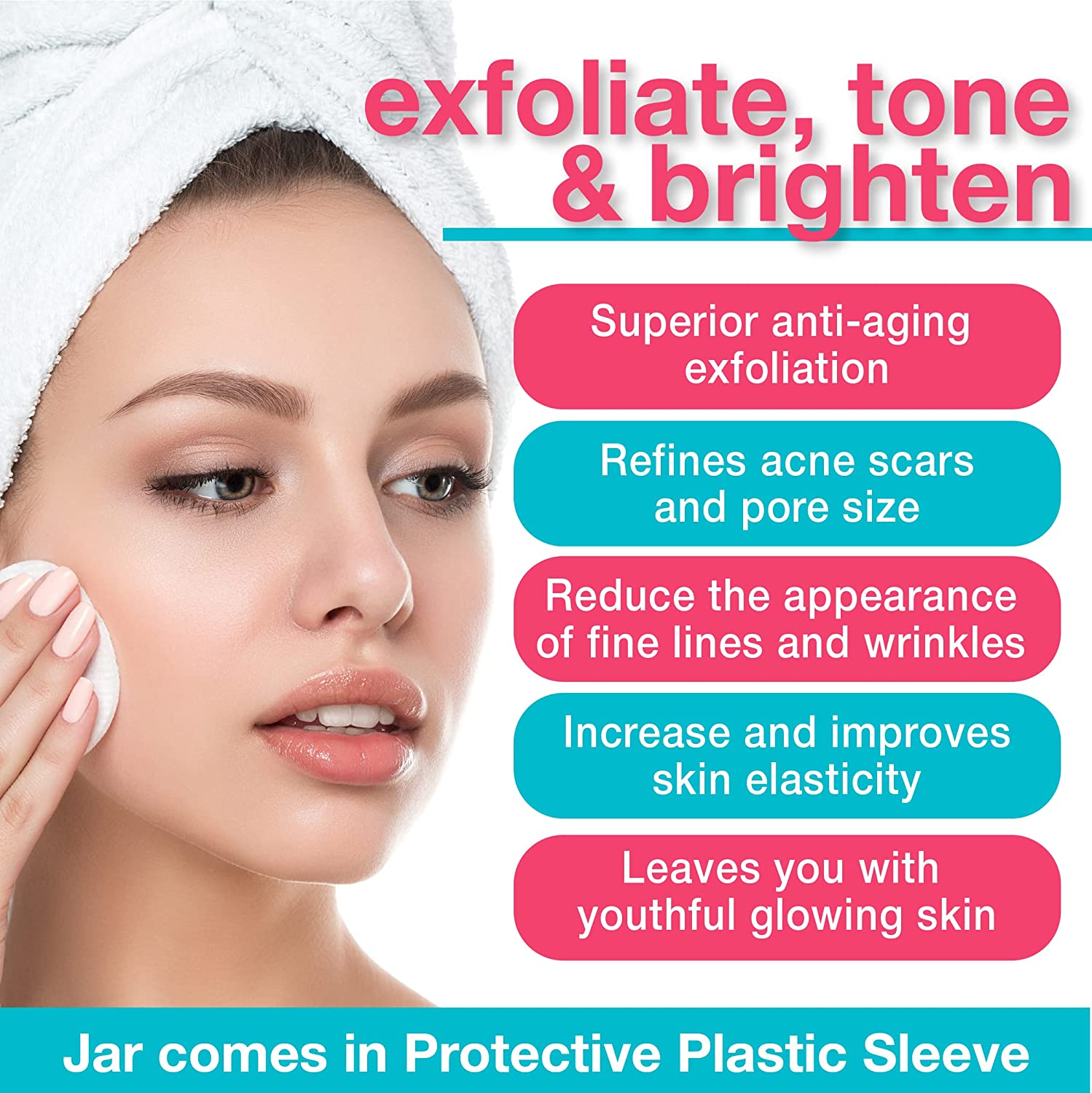 20%グリコール酸パッド剥離と再表面化AHAピールフェイスワイプ-アチエイジングくすみ毛穴に 20%グリコール酸パッド剥離と再表面化AHAピールフェイスワイプ-アチエイジングくすみ毛穴に