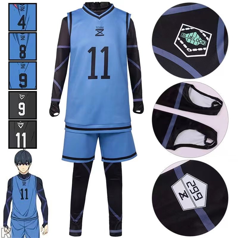 ブルーロック Blue＆Lock 潔世一 蜂楽廻 國神錬介 千切豹馬 久遠渉 雷市陣吾 今村遊大