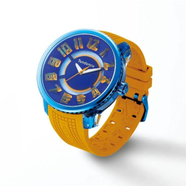腕時計 Tendence テンデンス TY532012 ユニセックス メンズ レディース アナログ ブルー イエロー 国内正規品