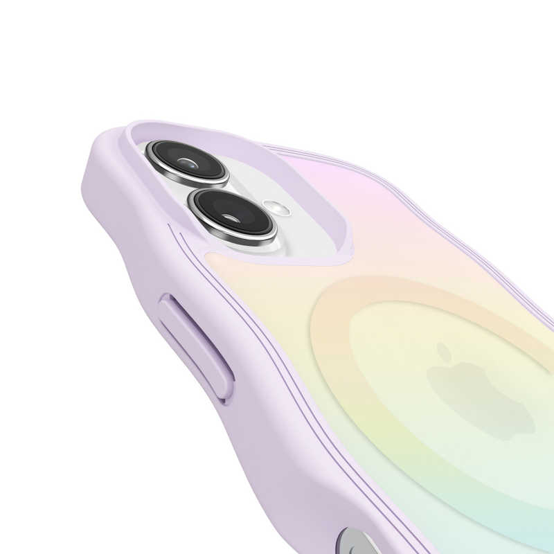 KATESPADE iPhone 16 Kate Spade Wavy - MagSafe/ Recycled Opal Iridescent Opal Iridescent KS054350 KATESPADE iPhone 16 Kate Spade Wavy - MagSafe/ Recycled Opal Iridescent Opal Iridescent KS054350