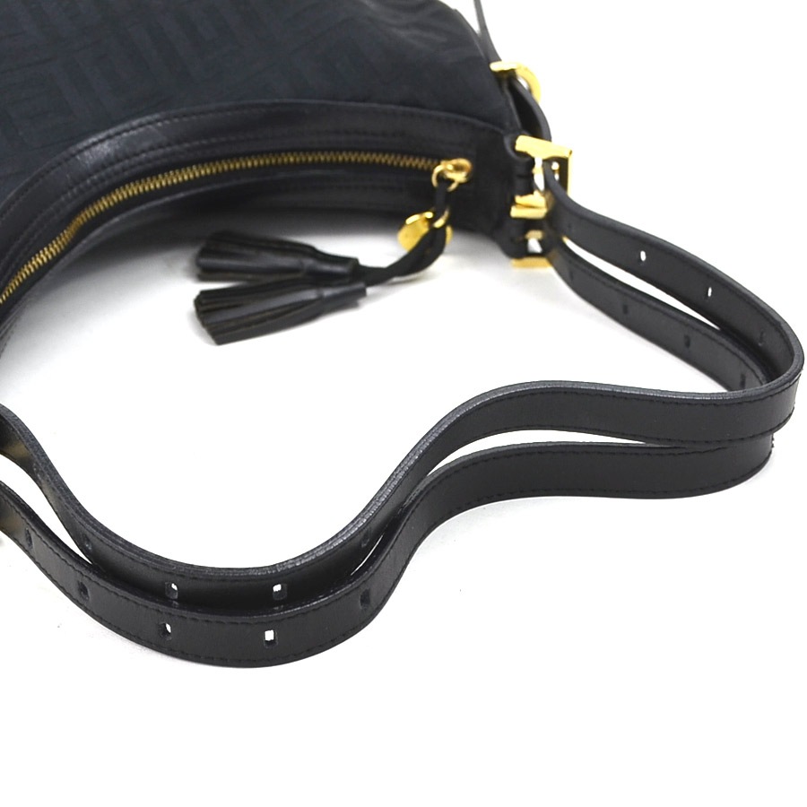 ジバンシィ GIVENCHY ショルダーバッグ キャンバス/レザー ブラック ゴールド レディース e60294n ジバンシィ GIVENCHY ショルダーバッグ キャンバス/レザー ブラック ゴールド レディース e60294n