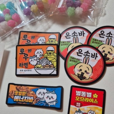 Qoo10] カカオフレンズ 韓国限定食品 ちいかわ マグネット星型キ