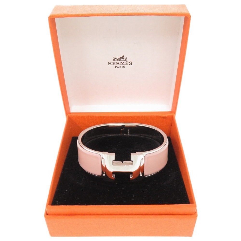 美品 Hモチーフ クリッククラックGM ブレスレット メタル ピンクベージュ 0139【中古】 レディース 美品 Hモチーフ クリッククラックGM ブレスレット メタル ピンクベージュ 0139【中古】 レディース