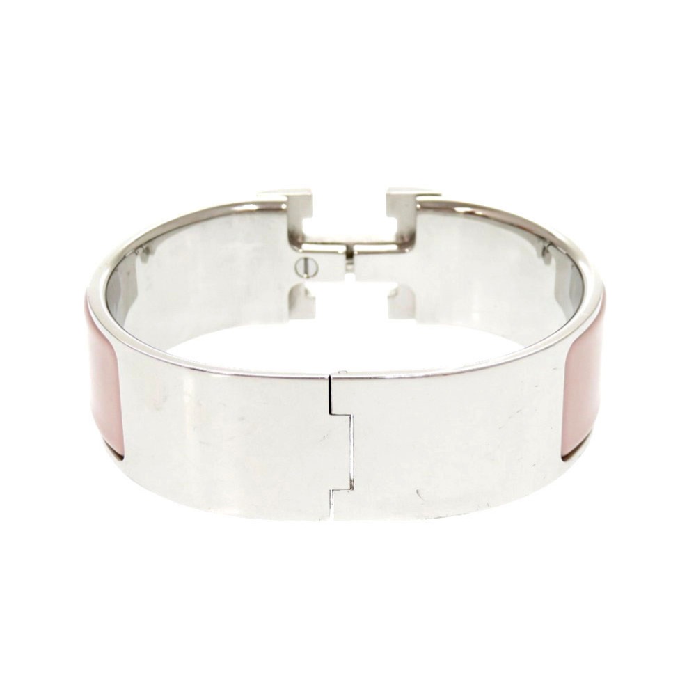 美品 Hモチーフ クリッククラックGM ブレスレット メタル ピンクベージュ 0139【中古】 レディース 美品 Hモチーフ クリッククラックGM ブレスレット メタル ピンクベージュ 0139【中古】 レディース