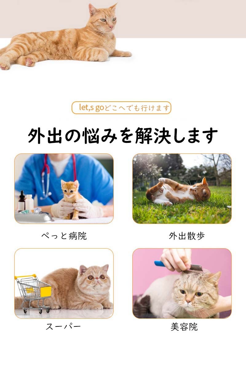 ペットキャリーカード 猫 犬 小型犬 カード 台車 ペットキャリーバッグ キャリーバッグ マット付 折りたたみ 通気性 手提げ お出かけ おしゃれ 2way 安全ロープ付 2匹収納 ペット用リュッ