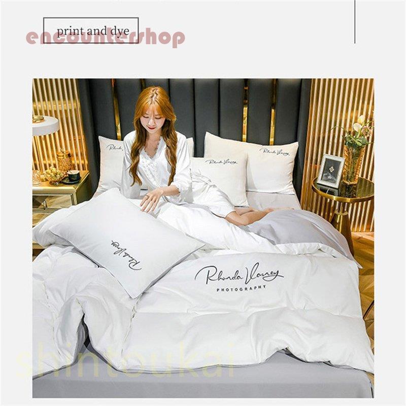 布団カバーセット シングル 無地 北欧風 オシャレ 掛け布団カバー フラットシーツ シーツカバー ボックスシーツ 刺繍 春夏 通気 防菌防ダニ 洗える 布団カバーセット シングル 無地 北欧風 オシャレ 掛け布団カバー フラットシーツ シーツカバー ボックスシーツ 刺繍 春夏 通気 防菌防ダニ 洗える