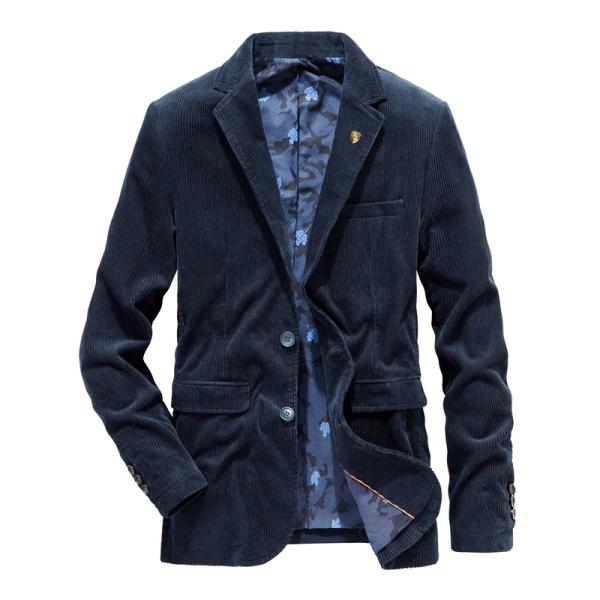 サルトリオ ネイビー コーデュロイ テーラードジャケット IZG】カシミヤ ジャケット（ジャケット）｜Sartorio（サルトリオ