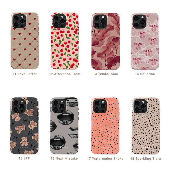 Qoo10] BURGA スマホケース iPhone16ケース 1
