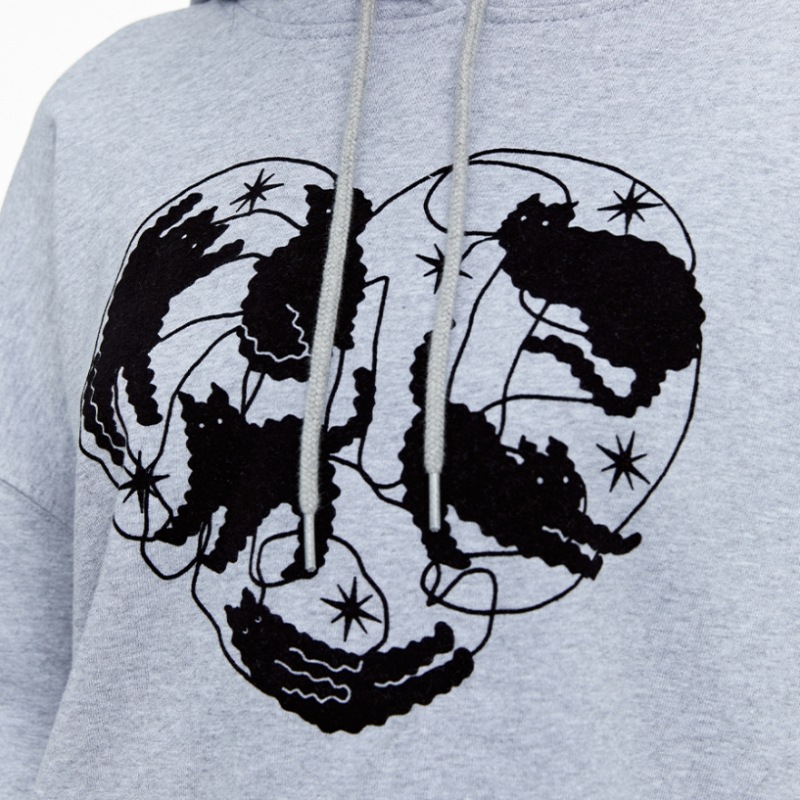 ファレットハートネロパーカーピンク