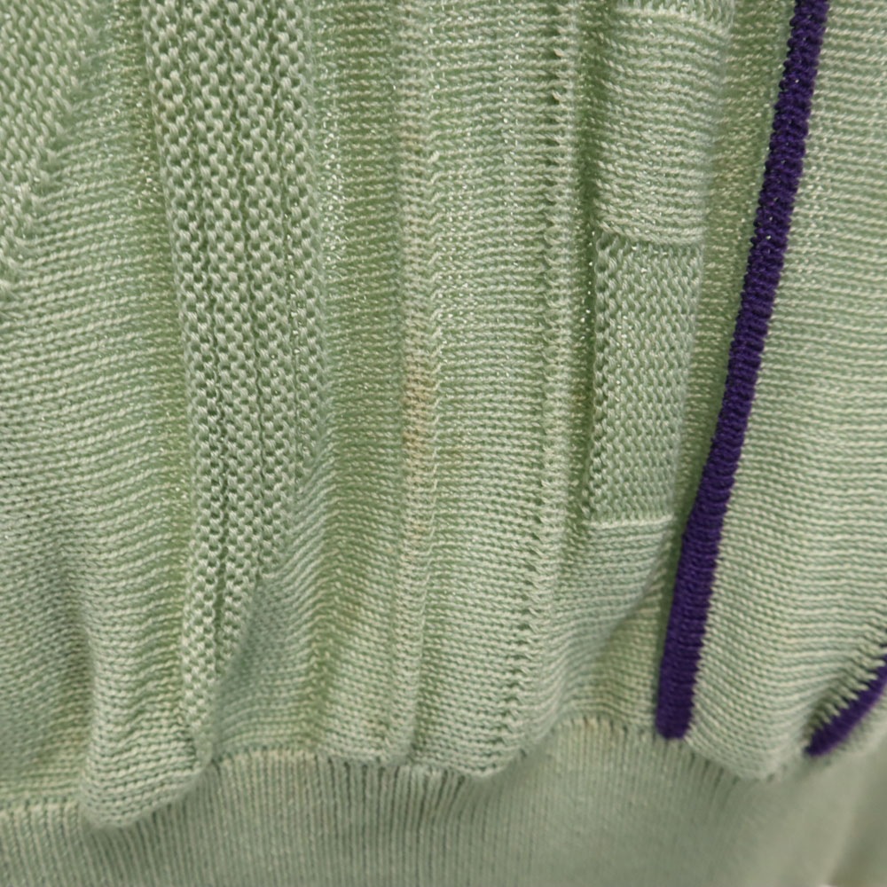 バレンシアガ スポーツ 90s オールド 長袖 ニット M くすみミント BALENCIAGA SPORT レディース 古着 バレンシアガ スポーツ 90s オールド 長袖 ニット M くすみミント BALENCIAGA SPORT レディース 古着