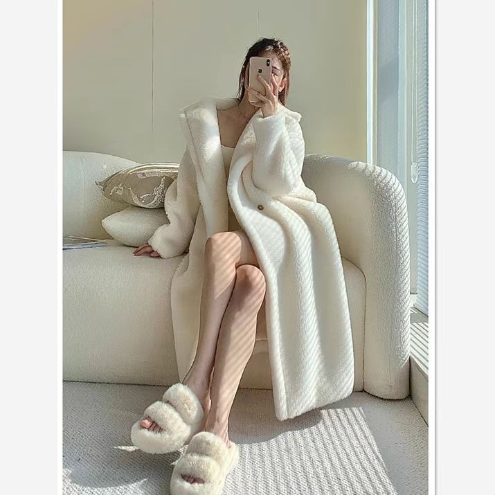 福袋Liu Taoの同じテディベアコート女性用24新作ミドル丈グレインアルパカシルエットファーコート 福袋Liu Taoの同じテディベアコート女性用24新作ミドル丈グレインアルパカシルエットファーコート