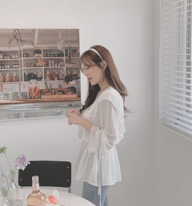 ネックフリルブラウス トップス ブラウス 袖あり l Vネック 切り替えデザイン フリル リボン 切り替えデザイン かわいい 大人可愛い きれいめ シンプル カジュアル 大人 おしゃれ お洒落 ネックフリルブラウス トップス ブラウス 袖あり l Vネック 切り替えデザイン フリル リボン 切り替えデザイン かわいい 大人可愛い きれいめ シンプル カジュアル 大人 おしゃれ お洒落