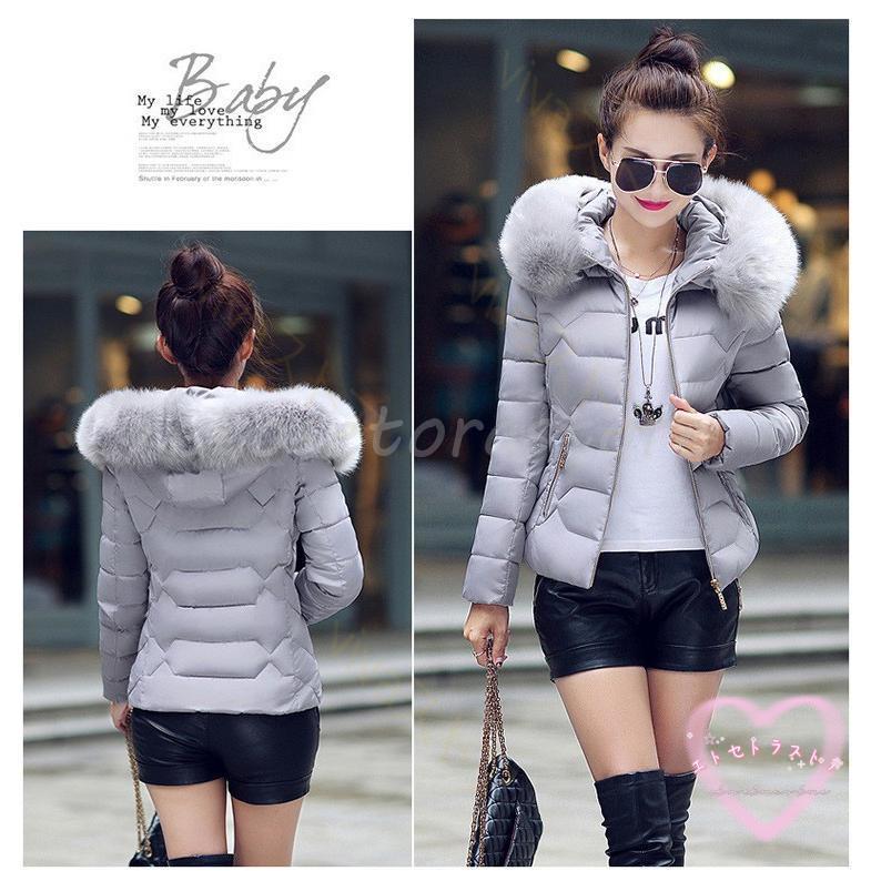 Hot!!!万能流行感 ダウンコート レディース フード付き ダウンジャケット アウター エレガント ファスナー ショット丈 秋 冬 ファー カジュアル 防寒 防風 冬服 通勤 Hot!!!万能流行感 ダウンコート レディース フード付き ダウンジャケット アウター エレガント ファスナー ショット丈 秋 冬 ファー カジュアル 防寒 防風 冬服 通勤