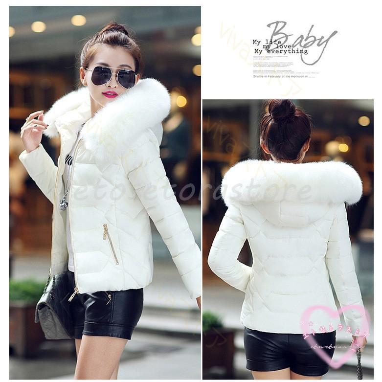 Hot!!!万能流行感 ダウンコート レディース フード付き ダウンジャケット アウター エレガント ファスナー ショット丈 秋 冬 ファー カジュアル 防寒 防風 冬服 通勤 Hot!!!万能流行感 ダウンコート レディース フード付き ダウンジャケット アウター エレガント ファスナー ショット丈 秋 冬 ファー カジュアル 防寒 防風 冬服 通勤