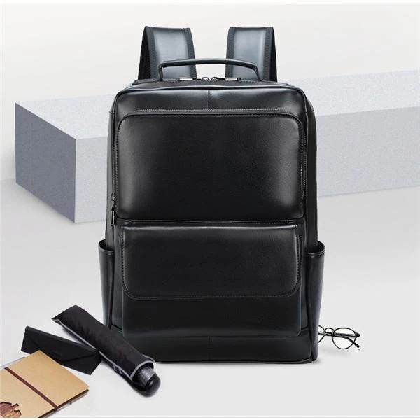 リュック リュックサック 厚手牛革 大容量 撥水 A4 2WAY 軽量 通勤 通学 ビジネス バックパック PC 多機能 リュック リュックサック 厚手牛革 大容量 撥水 A4 2WAY 軽量 通勤 通学 ビジネス バックパック PC 多機能