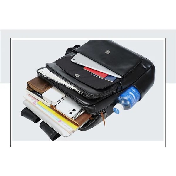 リュック リュックサック 厚手牛革 大容量 撥水 A4 2WAY 軽量 通勤 通学 ビジネス バックパック PC 多機能 リュック リュックサック 厚手牛革 大容量 撥水 A4 2WAY 軽量 通勤 通学 ビジネス バックパック PC 多機能