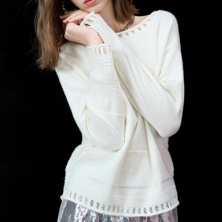 トップス セーター 長袖 ラウンドネック プルオーバー ミディアム丈 透かし編み かわいい 大人可愛い きれいめ シンプル 上品 レトロ おしゃれ かっこいい カジュアル こなれ感 個性的 主役級 トップス セーター 長袖 ラウンドネック プルオーバー ミディアム丈 透かし編み かわいい 大人可愛い きれいめ シンプル 上品 レトロ おしゃれ かっこいい カジュアル こなれ感 個性的 主役級
