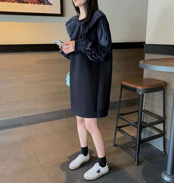 ひざ丈 ワンピース レディース ミニ 黒 無地 長袖 ビックカラー 切り替え 大人可愛い カジュアル 個性的 黒 紺 ワンピ ドレス ブラック コーデ 甘辛 ユニーク スポーティー ネイビー レトロ ひざ丈 ワンピース レディース ミニ 黒 無地 長袖 ビックカラー 切り替え 大人可愛い カジュアル 個性的 黒 紺 ワンピ ドレス ブラック コーデ 甘辛 ユニーク スポーティー ネイビー レトロ