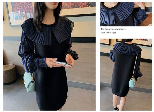 ひざ丈 ワンピース レディース ミニ 黒 無地 長袖 ビックカラー 切り替え 大人可愛い カジュアル 個性的 黒 紺 ワンピ ドレス ブラック コーデ 甘辛 ユニーク スポーティー ネイビー レトロ ひざ丈 ワンピース レディース ミニ 黒 無地 長袖 ビックカラー 切り替え 大人可愛い カジュアル 個性的 黒 紺 ワンピ ドレス ブラック コーデ 甘辛 ユニーク スポーティー ネイビー レトロ