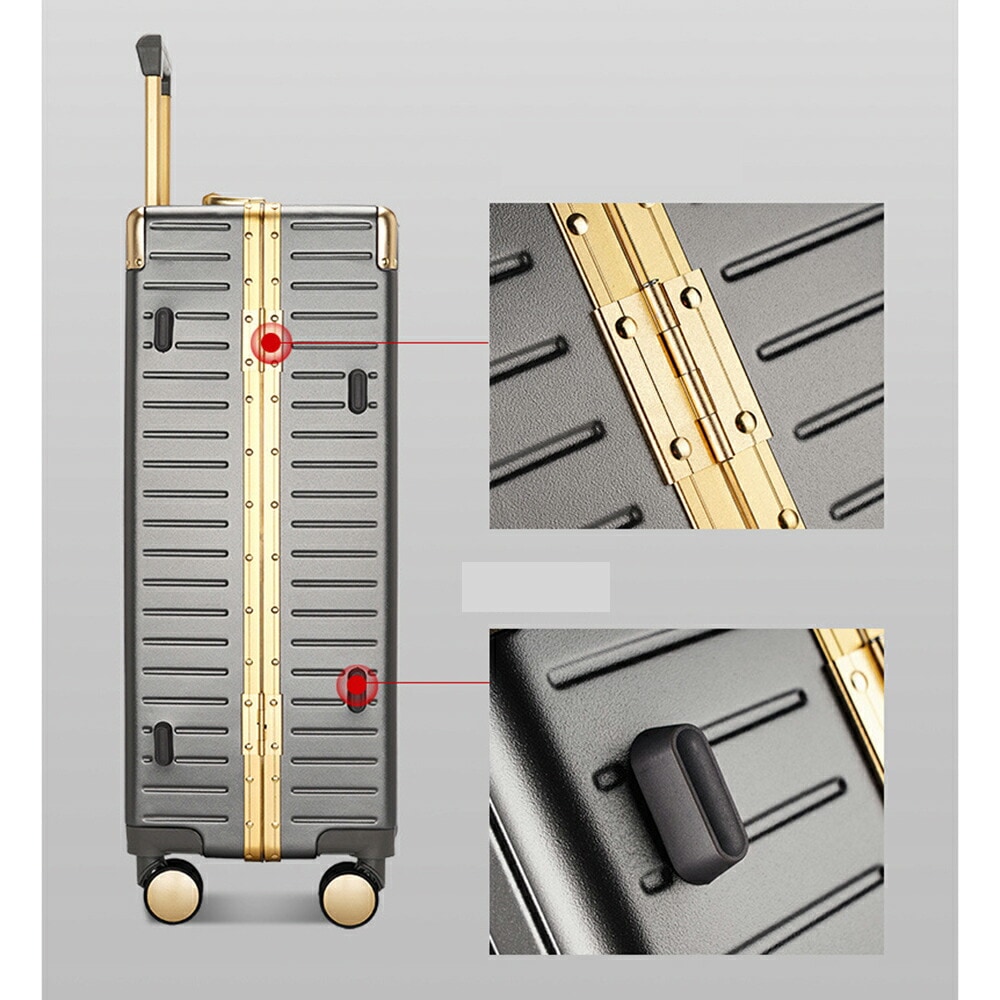 スーツケース キャリーケース 機内持ち込み 35L キャリーバッグ TSAロック搭載 アルミフレーム 超軽量 小型 耐衝撃 静音 ダブルキャスター 360度回転 旅行 ビジネス 出張 ブルー Sサイズ