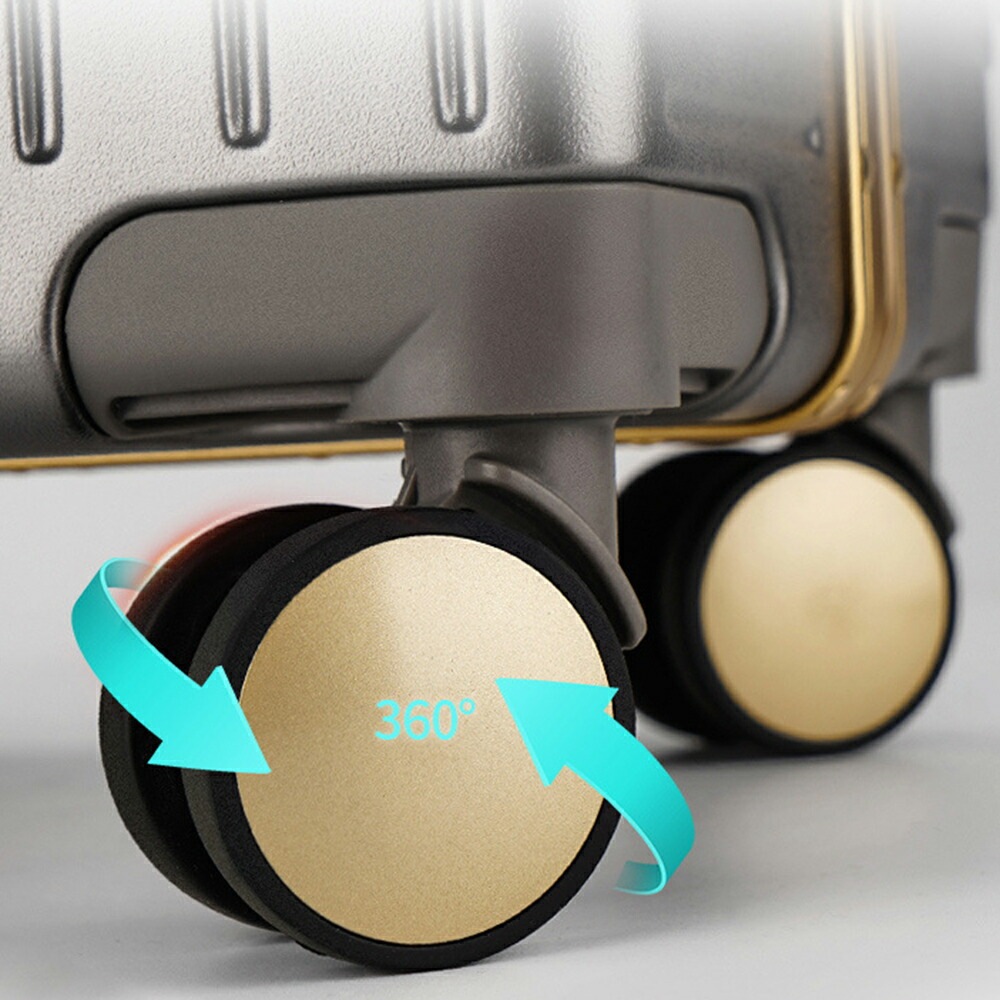 スーツケース キャリーケース 機内持ち込み 35L キャリーバッグ TSAロック搭載 アルミフレーム 超軽量 小型 耐衝撃 静音 ダブルキャスター 360度回転 旅行 ビジネス 出張 ブルー Sサイズ