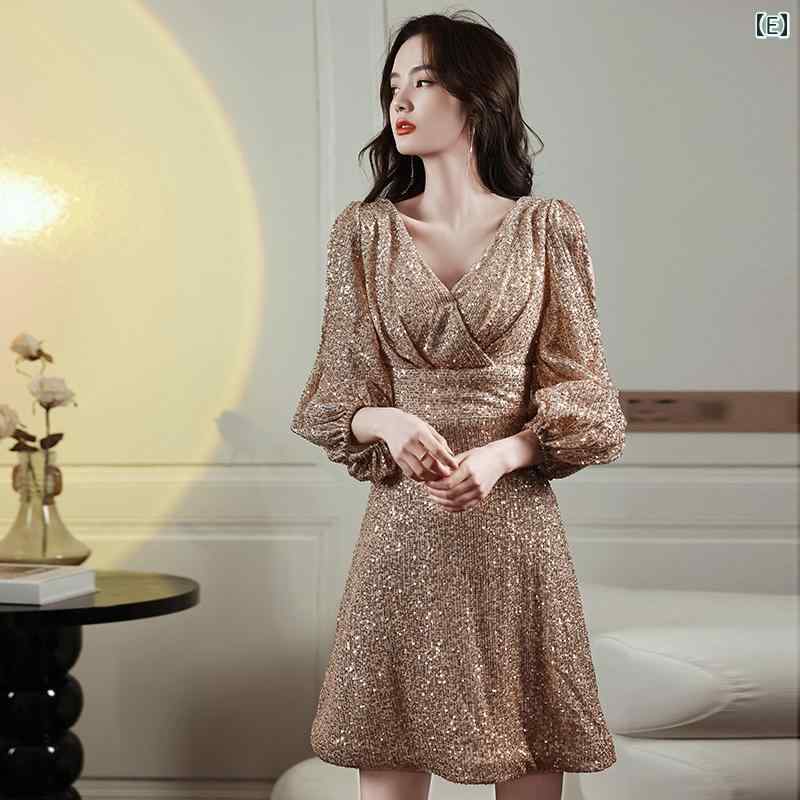 ドレス パーティー レディース レディース ハイエンドの 小さい イブニングドレス パーティー 高貴な 社交 界の ショート ドレス 年次 ドレス パーティー レディース レディース ハイエンドの 小さい イブニングドレス パーティー 高貴な 社交 界の ショート ドレス 年次