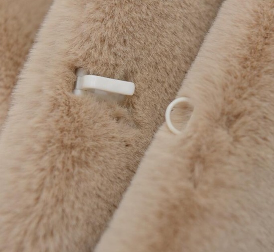 【取寄：納期2週間】フェイクファーコート レディース ロングコート 羽織 アウター コート 長袖 ふわふわ 暖か 防寒 冬 シンプル 無地 きれいめ エレガント カジュアル 大きいサイズ お出掛け