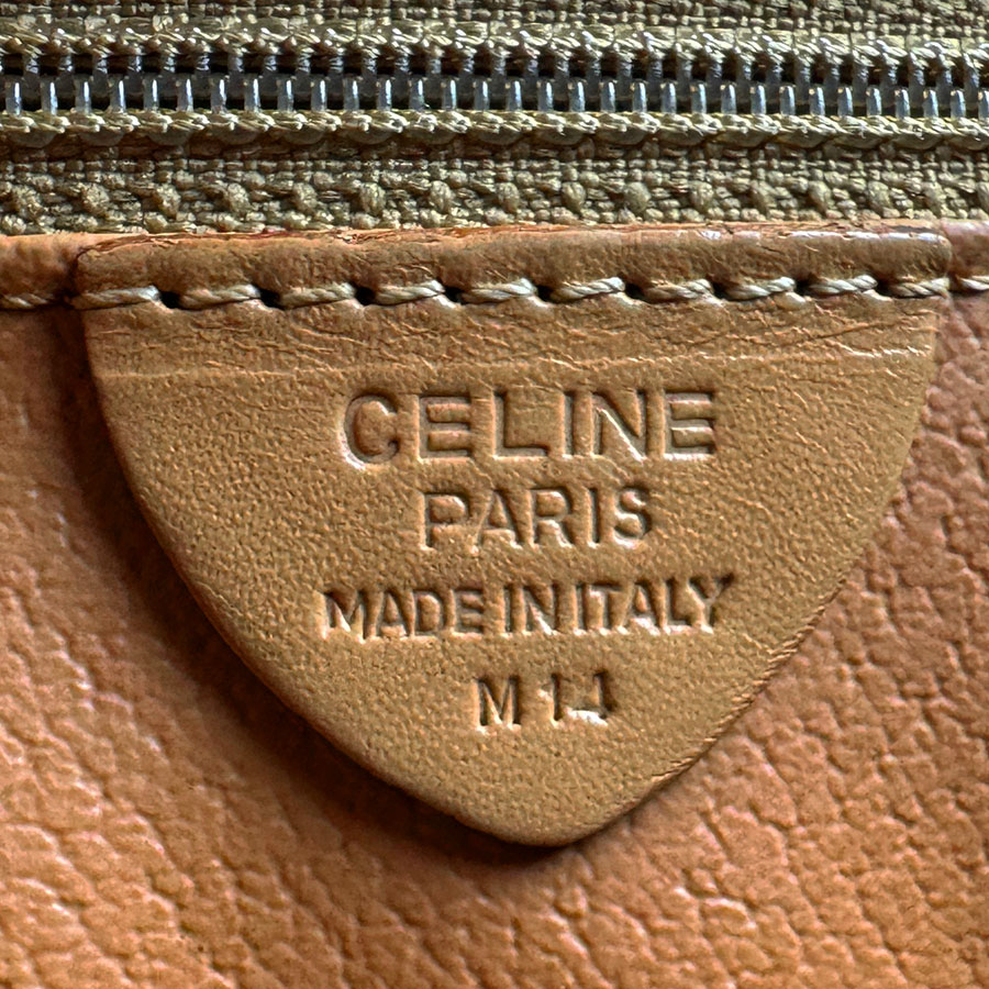 セリーヌ CELINE 斜め掛けショルダーバッグ マカダム PVC/レザー ブラウン ゴールド レディース z6030 セリーヌ CELINE 斜め掛けショルダーバッグ マカダム PVC/レザー ブラウン ゴールド レディース z6030