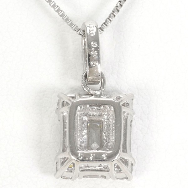 PT900 プラチナ PT850 ネックレス ダイヤ 0.35 0.14 ジュエリー 【公式