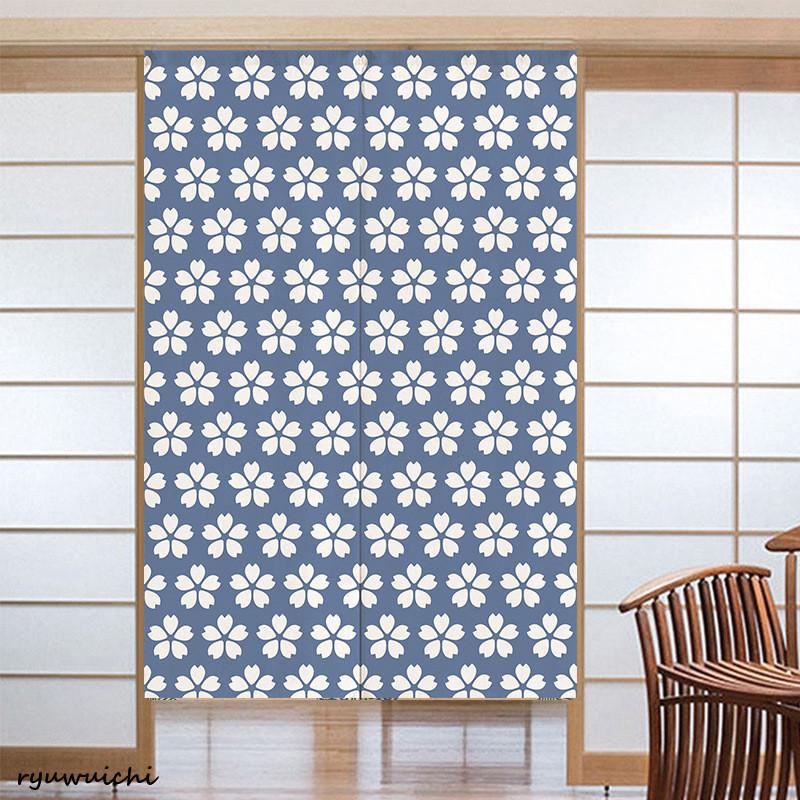和風暖簾 自然の風景 モダン 植物 和風 70*120cm 北欧 厚手 のれん インテリア インテリア雑貨 居酒屋 のれん 遮熱断熱 80*120cm 暖簾 170cm丈 半間幅