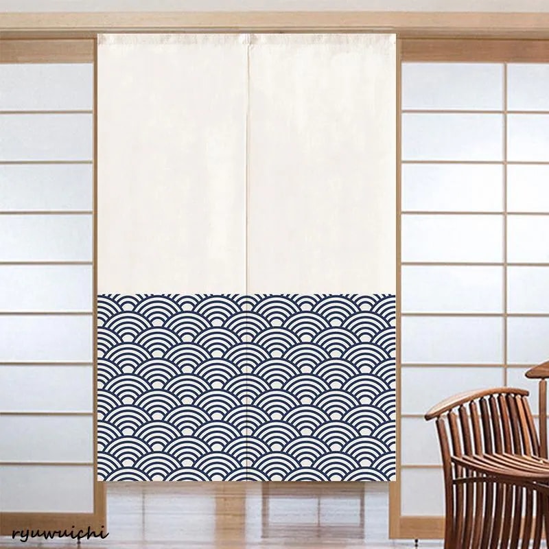 和風暖簾 自然の風景 モダン 植物 和風 70*120cm 北欧 厚手 のれん インテリア インテリア雑貨 居酒屋 のれん 遮熱断熱 80*120cm 暖簾 170cm丈 半間幅