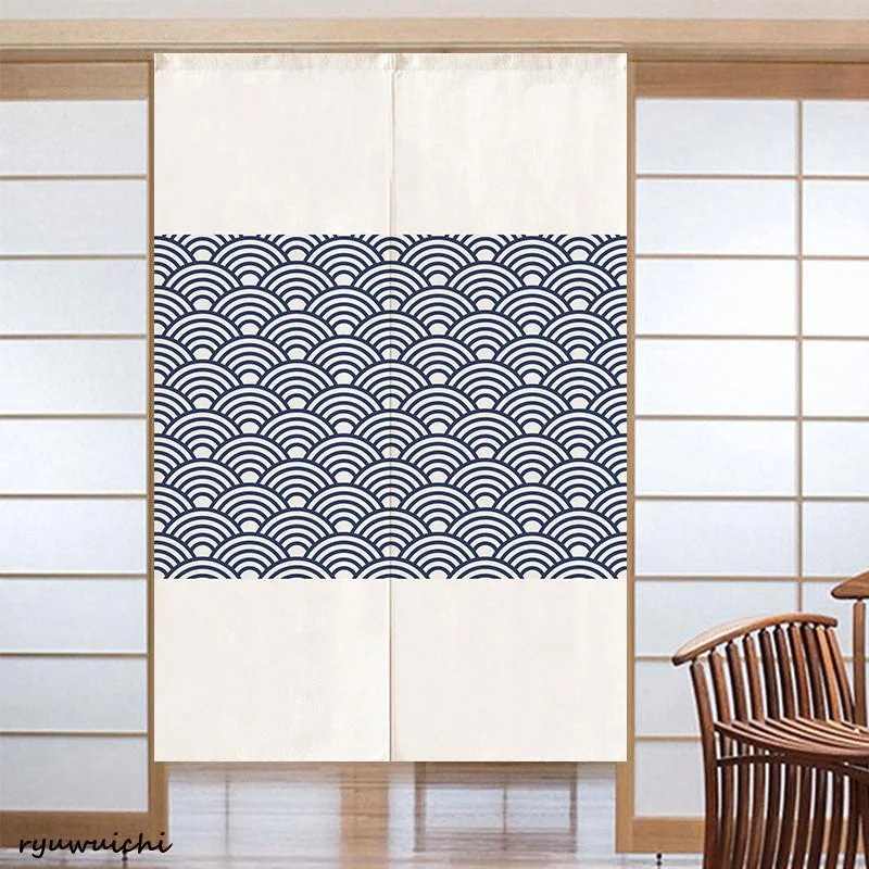 和風暖簾 自然の風景 モダン 植物 和風 70*120cm 北欧 厚手 のれん インテリア インテリア雑貨 居酒屋 のれん 遮熱断熱 80*120cm 暖簾 170cm丈 半間幅