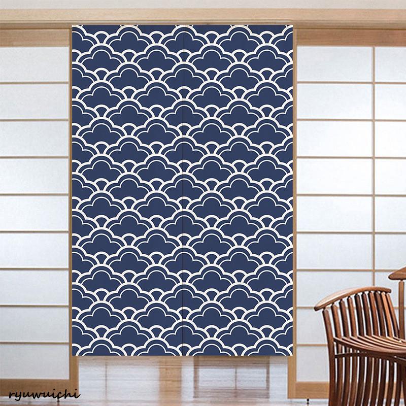 和風暖簾 自然の風景 モダン 植物 和風 70*120cm 北欧 厚手 のれん インテリア インテリア雑貨 居酒屋 のれん 遮熱断熱 80*120cm 暖簾 170cm丈 半間幅