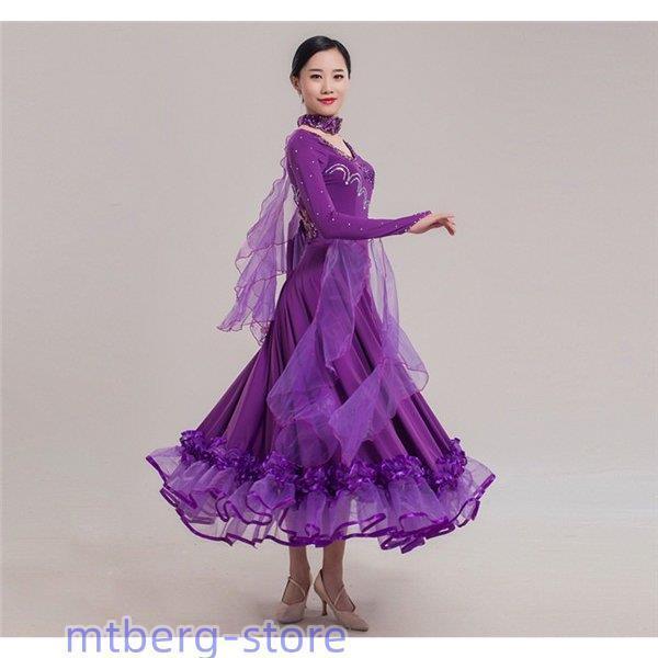 6 社交ダンス 衣装 モダンドレス ラドレス ラ 社交ダンスドレス 大きい裾 ダンス S~3L 競技着 練習服 6 社交ダンス 衣装 モダンドレス ラドレス ラ 社交ダンスドレス 大きい裾 ダンス S~3L 競技着 練習服