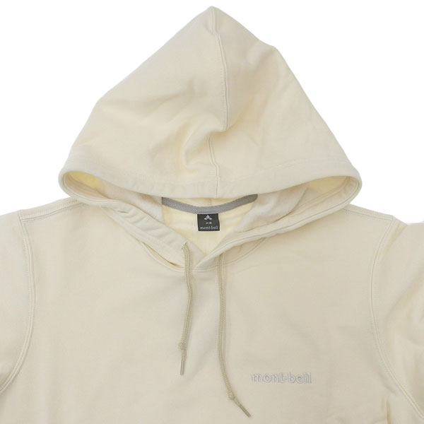 モンベル パーカー フーディ メンズ レディース コットン カンガルーポケット UVカット S アイボリー COTTON HOODIE RS2104648IV mont-bell モンベル パーカー フーディ メンズ レディース コットン カンガルーポケット UVカット S アイボリー COTTON HOODIE RS2104648IV mont-bell
