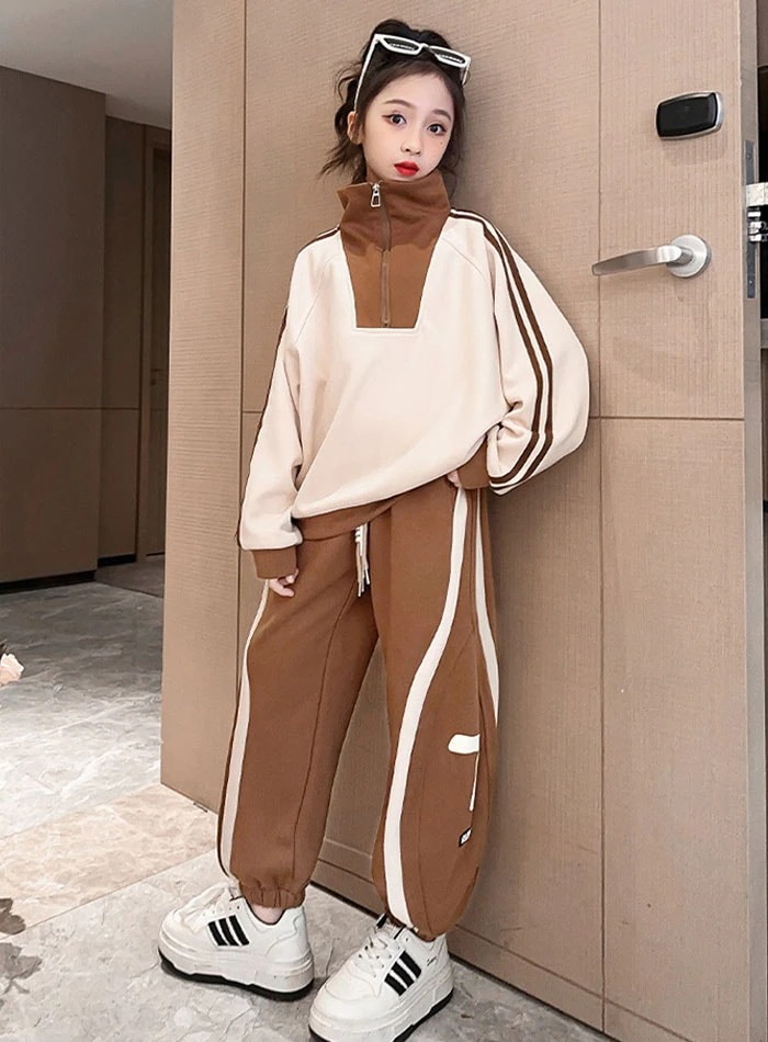 HOT!!!子供服 女の子 ジャージ 長袖 パーカー ロングパンツ セットアップ ゆったり カジュアル スポーツウェア ガールズ キッズ 女児 トップス ズボン ダンス スポーツ 春秋冬 韓国風 部屋