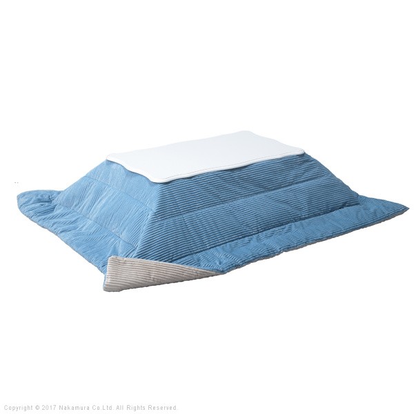 ねこ脚こたつテーブル こたつ布団 2点セット 105x60cm 継ぎ脚 長方形 姫系テーブル リバーシブル保温綿入りコーデュロイこたつ掛布団 セット