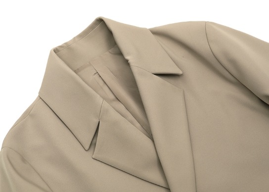 [SPERONE] Minimal Open Line Trench Coat Man